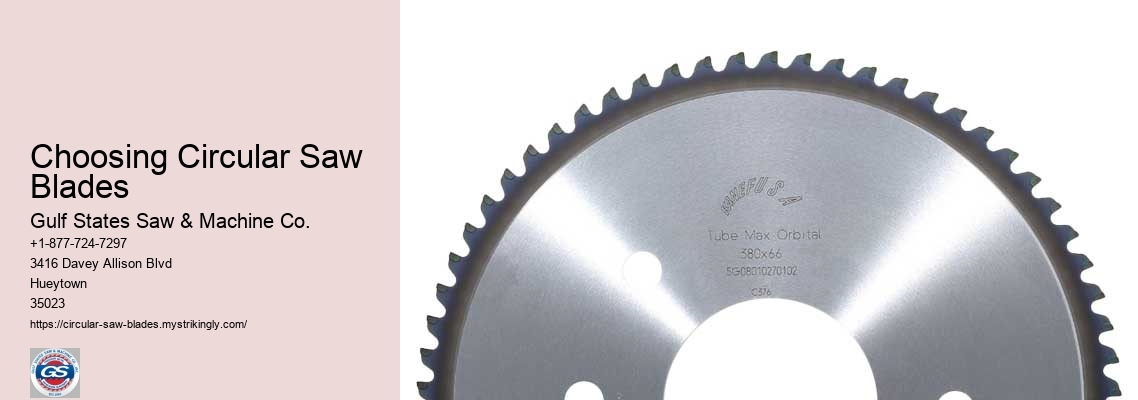 Circular Saw Blades Explained