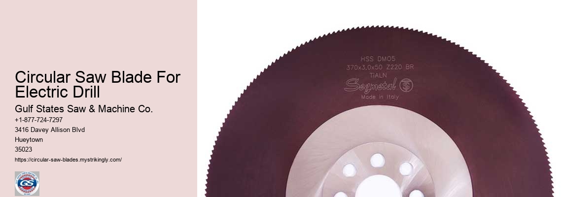Narrow Kerf Circular Saw Blades